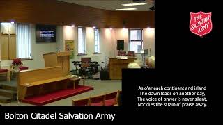 Bolton Citadel Salvation Army Live Stream [upl. by Boleyn]