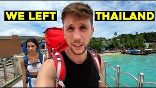 We left Thailand for Bali Backpacking Vlog [upl. by Ferretti]