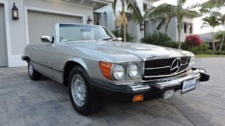 1985 MercedesBenz 380SL Roadster for sale by Auto Europa Naples [upl. by Nolubez]