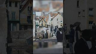 Chartres France in 1921  Restored Footage [upl. by Irdua]