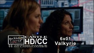 Castle 6x01 quotValkyriequot Beckett amp McCord Lisa Edelstein HDCC [upl. by Audun]