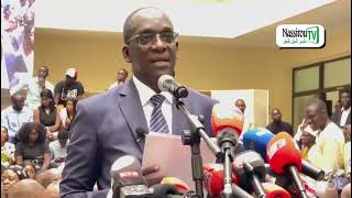 Cérémonie de présentation du livre bilan des 12 ans Macky Sall DIOUF SARR se prononce [upl. by Keeley569]