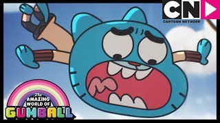 Gumball  The Colossus clip  Cartoon Network [upl. by Ellatsirhc]