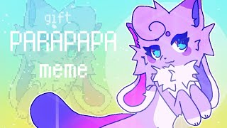 ★PARAPAPA meme  Animation gift for mccblss ✨🍣 [upl. by Akram]