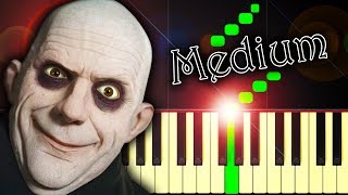 THE ADDAMS FAMILY THEME  Piano Tutorial [upl. by Enyaw]