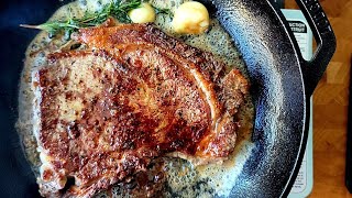 The Perfect WELL DONE ButterBasted Steak [upl. by Yelak]