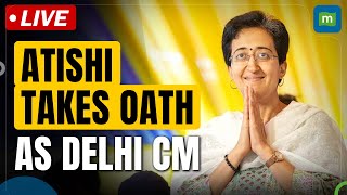 Delhi CM Swearingin Ceremony 2024 Live  Atishi Marlena Takes Oath As Delhi CM [upl. by Aneeuqal]