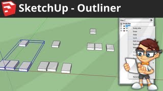 SketchUp Outliner [upl. by Klarrisa]