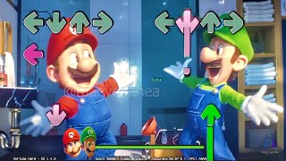 The Super Mario Bros Memes FNF Mario x Luigi [upl. by Crutcher781]