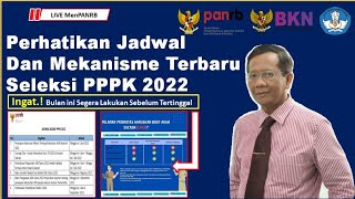 🔴 LIVE STREAMING  Jadwal Dan Mekanisme Pengangkatan Honorer Menjadi PPPK 2022 [upl. by Jeuz]