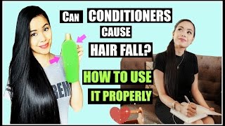 Can Conditioners Cause Hair Fall How To Use Conditioners On Your Hair Properly Beautyklove [upl. by Matteo415]