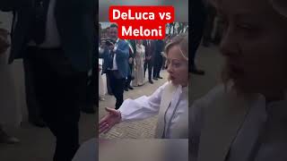 deluca vs meloni madlipz audio doppiato napoli napoletano ridere risate divertente reel [upl. by Oruhtra152]