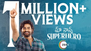 Maa Nanna Superhero  Zee5 Official Trailer  Sudheer Babu  Sayaji Shinde  Premieres 15th Nov [upl. by Nnylg]