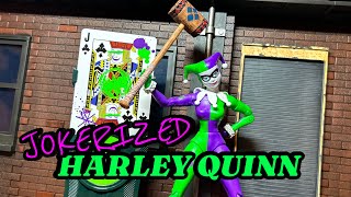 DC Multiverse Jokerized Harley Quinn Review  McFarlane Toys [upl. by Gregorio]