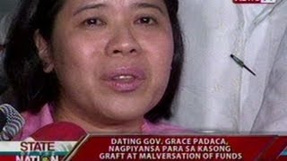 SONA Dating Gov Grace Padaca nagpiyansa para sa kasong graft at malversation of funds [upl. by Now]