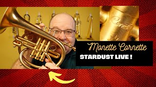 Trent Austin Quartet Stardust on the Monette Cornette 2192023 trumpet trumpetplayer [upl. by Anneg]