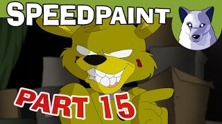 Preview Five Nights at Freddys part 15  Animated Speedpaint Tony Crynight [upl. by Hsiri227]