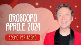 OROSCOPO DEL MESE APRILE 2024 [upl. by Mahala629]