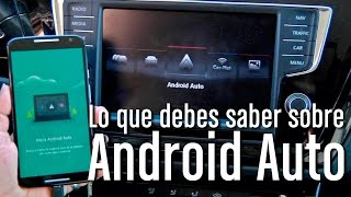 Android Auto cómo conectar tu smartphone a tu coche [upl. by Bria]