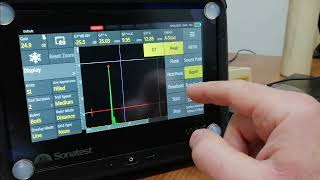 Sonatest WAVE UT calibration scan plan reporting [upl. by Sinne]