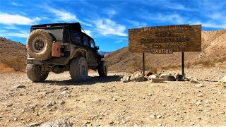 3 Day Solo Jeep Adventure Across Death Valley  Must See Landmarks [upl. by Anisamot]