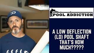 HXT Skinny Low Deflection Pool Cue Shaft REVIEW [upl. by Yesnyl]