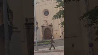 Badajoz Spain  9 Statue amp Church Front Hooper Road Trip We Are Monk Love Turn Abouts Are Here [upl. by Laved]