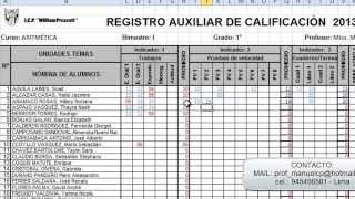 SISTEMA DE REGISTRO COMPLETO EN EXCEL [upl. by Isdnyl]