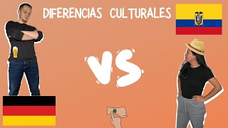 Qué es DIFERENTE entre ALEMANIA y ECUADOR  Diferencias culturales [upl. by Oicafinob]