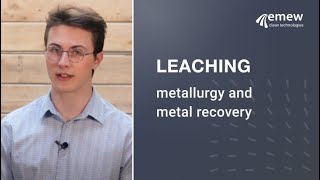 Leaching in metallurgy and metal recovery [upl. by Mcgray]