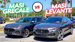 2023 Maserati Grecale GT vs Levante GT and Which Italian SUV Is Better [upl. by Aihsenor]