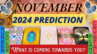 🌜 November 2024 Tarot Prediction 📢What is coming towards you🎁 november tarot novembertarot love [upl. by Esinyt]