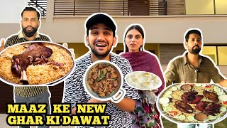 MAAZ KE NEW GHAR KI DAWAT 🤩😍 [upl. by Roseline]