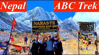 Annapurna Base Camp ABC – The Most Popular Trek in Nepal  A Short Trek [upl. by Yatnahs]