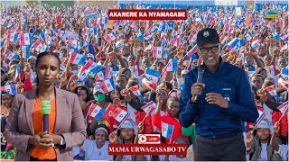 🔴LIVE NYAMAGABE  UMUKANDIDA WA FPR INKOTANYI PAUL KAGAME ARI KWIYAMAMAZA KU MWANYA WA PEREZIDA [upl. by Aidne]