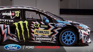 2017 Hoonigan Racing Death Spray Custom Focus RS RX  FIA World Rallycross  Ford Performance [upl. by Sitnalta]