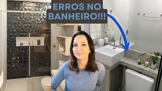 5 ERROS EM BANHEIROS  NÃO FAÇA ISSO PARTE 1 [upl. by Suckram]