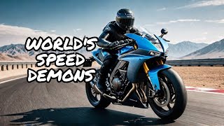 The 5 Fastest Motorbikes in the World [upl. by Eittah]