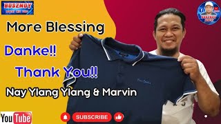 More Blessings Danke Thank You Nay Ylang Ylang amp Marvin bosznoy blessings gift [upl. by Neerak]