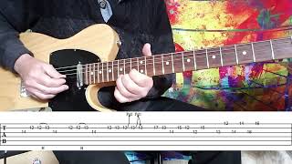 WHILE MY GUITAR GENTLY WEEPS GUITAR LESSON  PLAYING THE MELODY [upl. by Cheston]