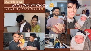 Ghar Aayi Cute Princess 👸 🥰 Cutie  Vlog 54  chotanawab cuteshivani05 [upl. by Aelgna]