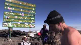 Wim Hof group reaches top Kilimanjaro in 48 hours A world record [upl. by Neemsay]