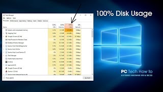 How to fix 100 Disk usage Windows 10 [upl. by Einattirb811]