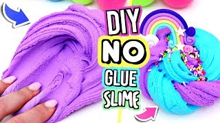 HOW TO MAKE SLIME WITHOUT GLUE No Glue Slime Recipes [upl. by Abdu]