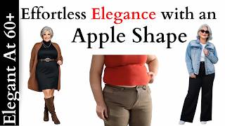 6 Elegant Staples Every AppleShaped Woman Needs  MustHave Pieces for Apple Shapes Over 50 [upl. by Lairret168]