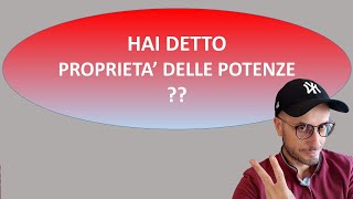 Proprietà delle potenze ed espressioni con proprietà delle potenze [upl. by Barayon836]