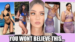 EXPOSING instagram models bodies in real life  Wolfie Cindy amp Janice Joostema [upl. by Attikin]