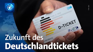 Finanzierung des Deutschlandtickets vorerst gesichert [upl. by Schaffer]