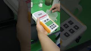 Lucyelec TQ836 Handheld DensitometerUShaped Vibration Tube Method densitymeter densitometer [upl. by Heeley]