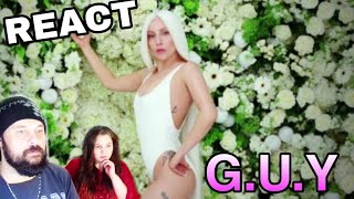 REAGINDO LADY GAGA  GUY AN ART POP FILM REACT [upl. by Carmena]